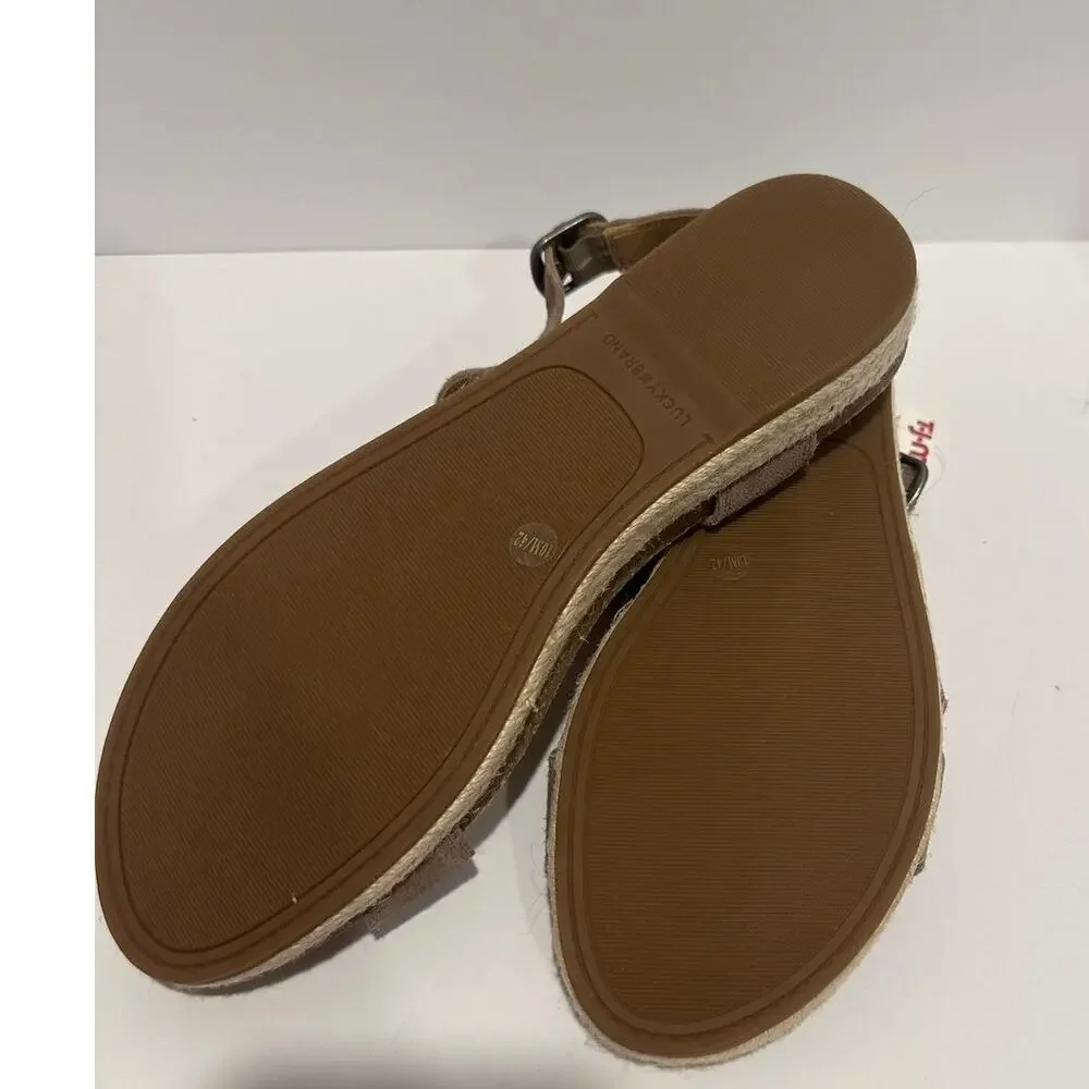 Lucky Brand Women's leather sandals size 10 New with tags